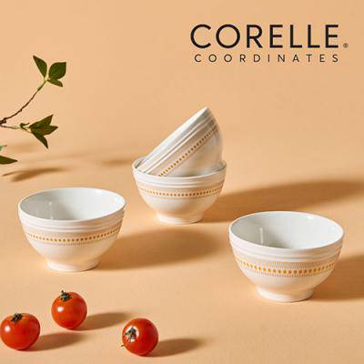 돌답례품 코렐_코디네이츠 로즈몬트 공기4.2인치 4P