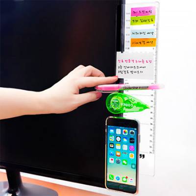컴퓨터용품 다붙어 젤리 모니터 메모보드 30cm