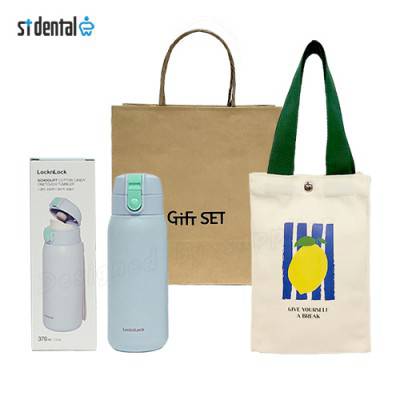 텀블러 락앤락 텀블러 코튼캔디370ml(파우치+쇼핑백포함)