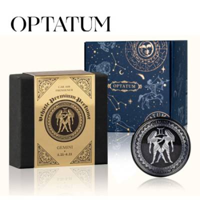 모델하우스판촉물 옵타움 OPTATUM 별자리 차량용 방향제 선물세트(향랜덤)
