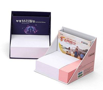 종교단체 와이드 오픈 큐브메모함
