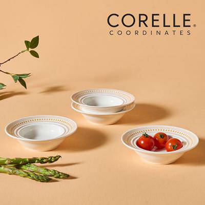 돌답례품 코렐_코디네이츠 로즈몬트 찬기5인치 4P